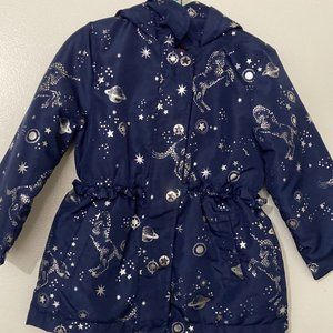 London Fog Stars Jacket with hood